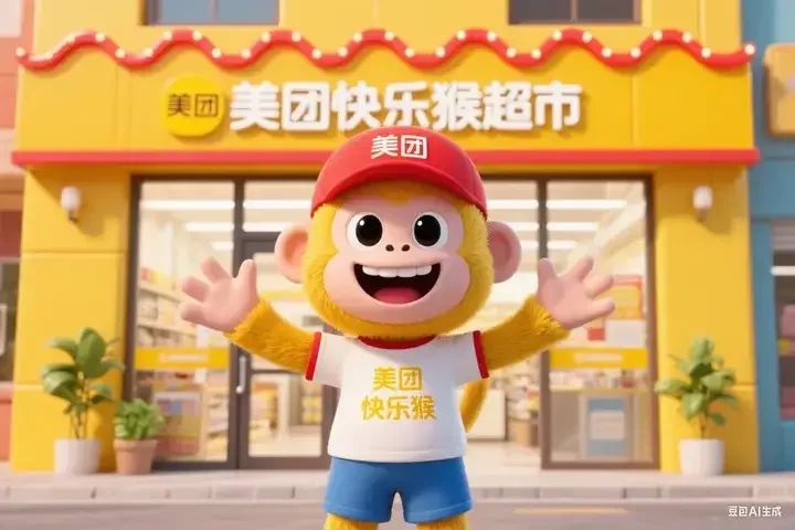 美團自營超市“快樂猴”8.29開業，同步上線明日達，覆蓋珠三角核心商圈？