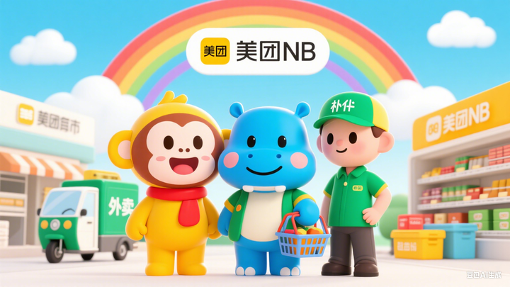 零售自有品牌三國殺：美團快樂猴vs超盒算NBvs樸樸超市，誰能笑到最后？